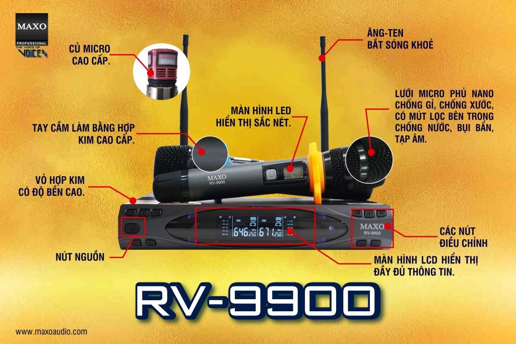 chu thich bo micro rv9900