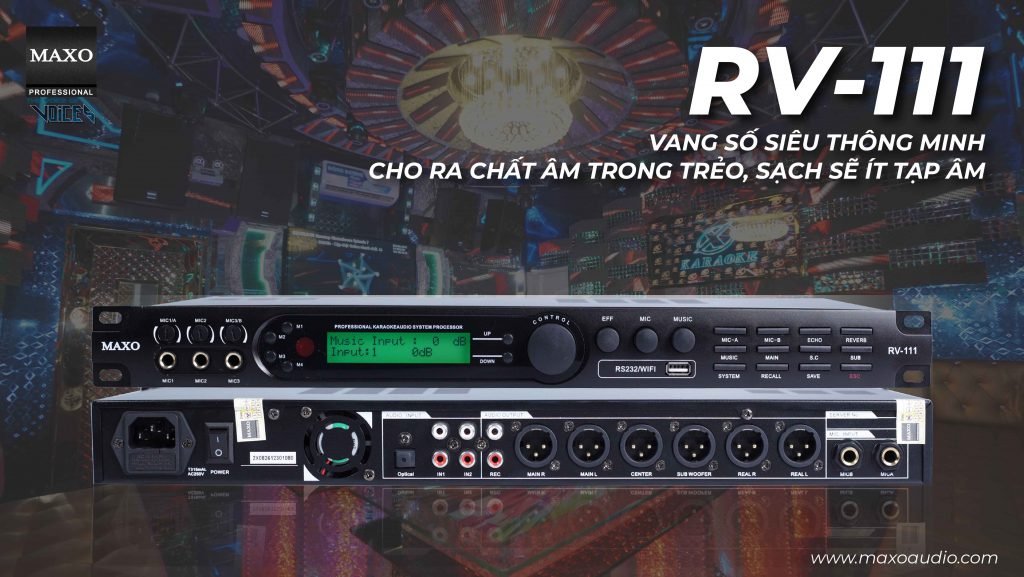 CẤU HÌNH ÂM THANH CHO DIỆN TÍCH 25m2 8 Mixer-rv-111