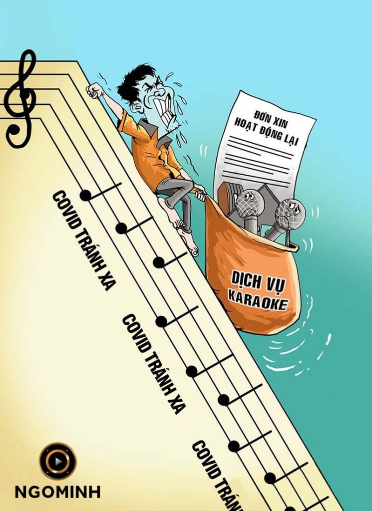 CÁC CƠ SỞ KINH DOANH KARAOKE, VŨ TRƯỜNG ĐỨNG TRƯỚC NGUY CƠ PHÁ SẢN, KIẾN NGHỊ XIN HOẠT ĐỘNG TRỞ LẠI 1 ngo-minh-tranh-biem-hoa-don-xin-hoat-dong-lai-karaoke-hinh-01