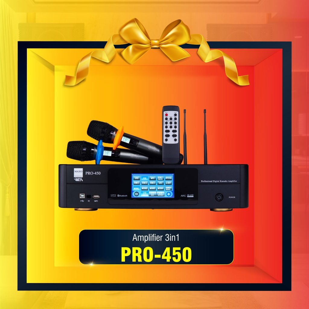 DÀN KARAOKE GIA ĐÌNH COMBO MX03 8 PRO 450 3
